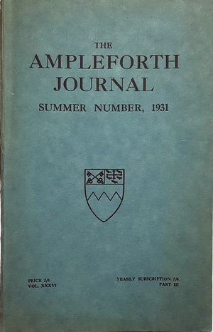 Cover for Volume 36 (1931)